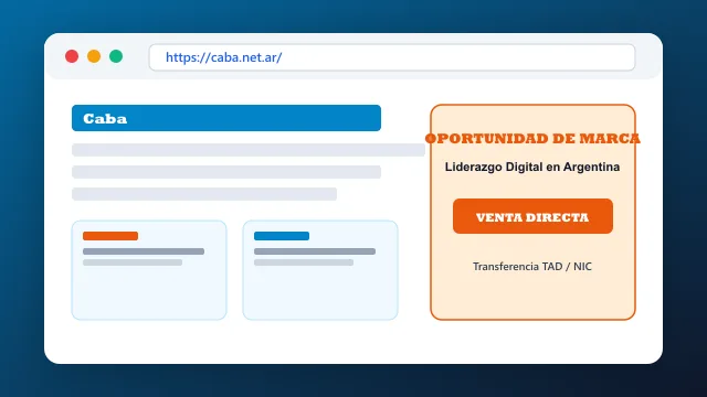 Modelo de aplicación comercial y proyectos digitales para caba.net.ar